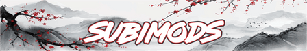 Subimods Official 2026 Series "Shinzan" Universal Window Banner - SM-2305 - Subimods.com