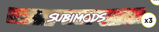 Subimods Official 2026 Series "Shogun" Window Banner 2022-2026 WRX w/ Eyesight - SM-2310 - Subimods.com