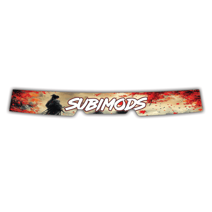 Subimods Official 2026 Series "Shogun" Window Banner 2022-2026 WRX w/ Eyesight - SM-2310 - Subimods.com
