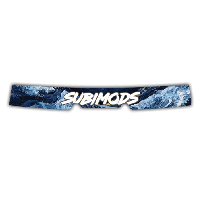 Subimods Official 2026 Series "Tsunami" Window Banner 2022-2026 WRX w/ Eyesight - SM-2311 - Subimods.com