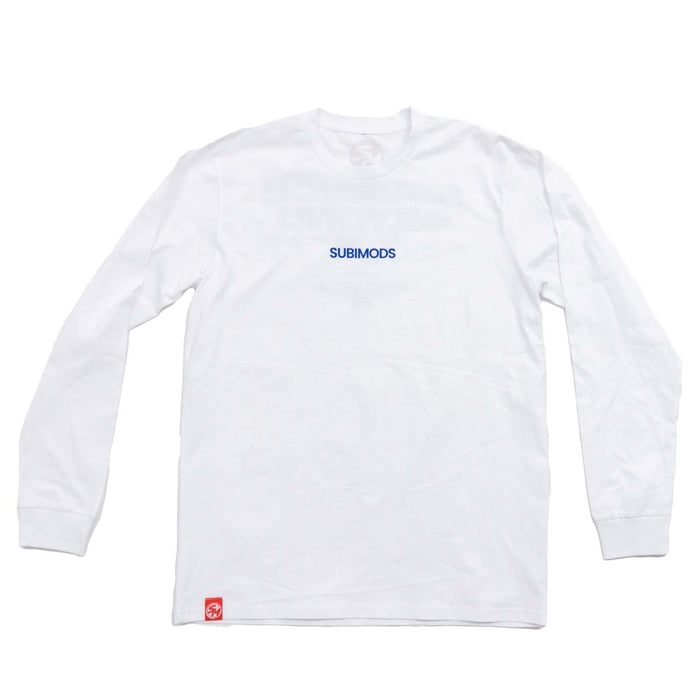 Subimods Official "Advance Type 1" Long Sleeve Shirt White - SM-3041-S - Subimods.com