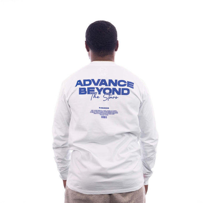 Subimods Official "Advance Type 1" Long Sleeve Shirt White - SM-3041-S - Subimods.com