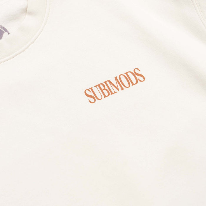 Subimods Official "Advance Type 3" Crew Neck Ecru - SM-3037-S - Subimods.com