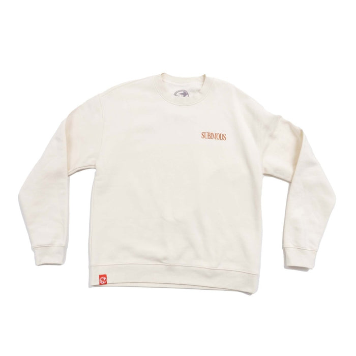 Subimods Official "Advance Type 3" Crew Neck Ecru - SM-3037-S - Subimods.com