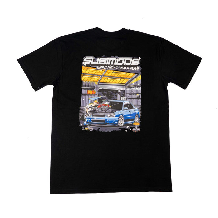 Subimods Official "BEBR" Short Sleeve Shirt Black - SM-2284-S - Subimods.com