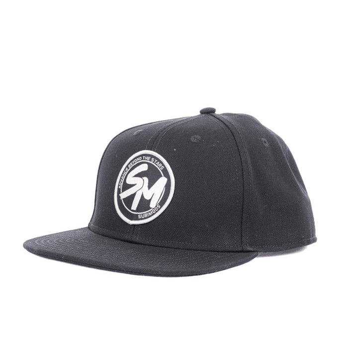 Subimods Official "Circle Tune" Logo Canvas Hat Black - SM - 2173 - Subimods.com