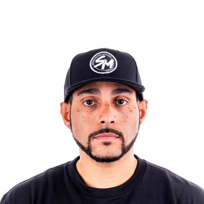 Subimods Official "Circle Tune" Logo Canvas Hat Black - SM - 2173 - Subimods.com