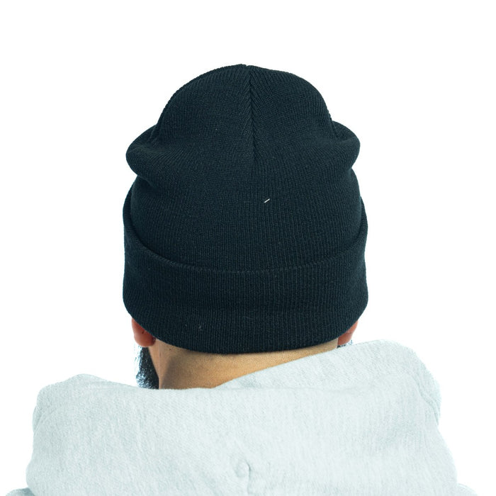 Subimods Official Cuff Beanie w/ "Ice Cream" Logo Black - SM-3021 - Subimods.com