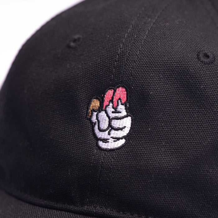 Subimods Official Dad Cap Black w/ "Ice Cream" Style Logo - SM-3007 - Subimods.com