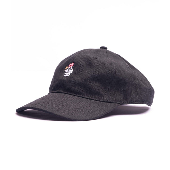 Subimods Official Dad Cap Black w/ "Ice Cream" Style Logo - SM-3007 - Subimods.com