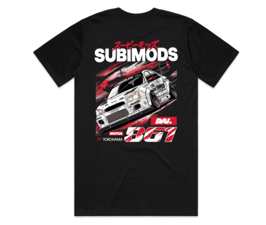 Subimods Official "Dai 861" Short Sleeve Shirt Black - SM-3105-S - Subimods.com