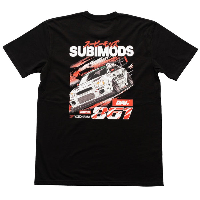 Subimods Official "Dai 861" Short Sleeve Shirt Black - SM-3105-S - Subimods.com