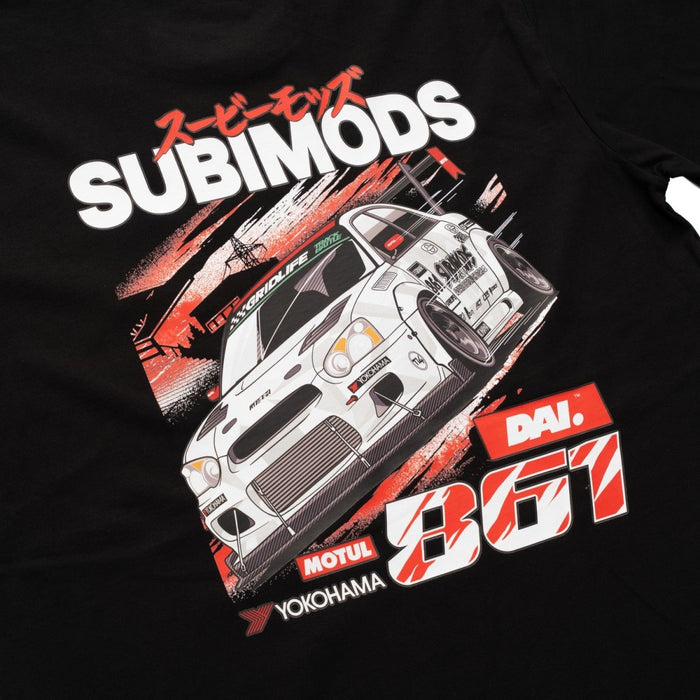 Subimods Official "Dai 861" Short Sleeve Shirt Black - SM-3105-S - Subimods.com