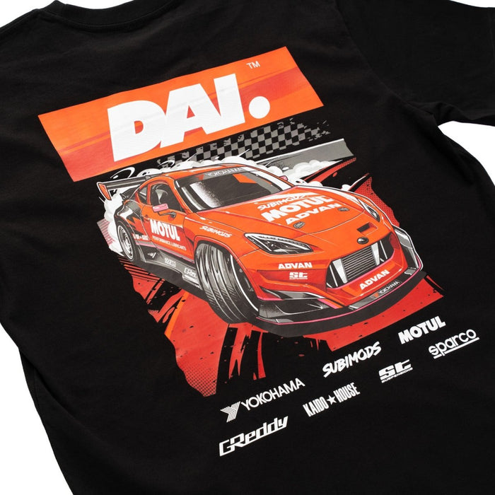 Subimods Official "DAI-TM" Short Sleeve Shirt Black - SM-3106-S - Subimods.com