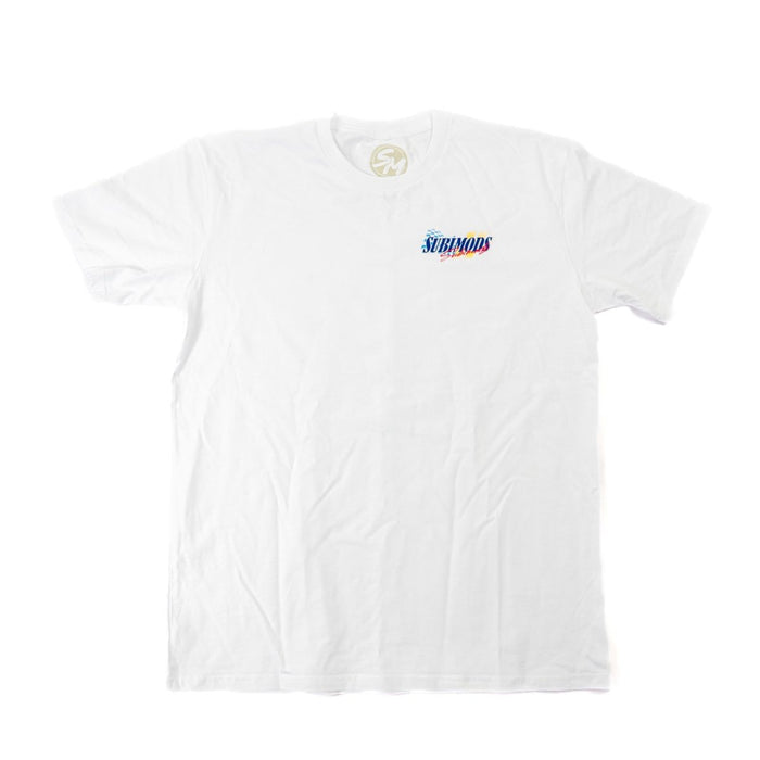 Subimods Official "Days of Rumble" Short Sleeve Shirt White - SM - 2281 - S - Subimods.com