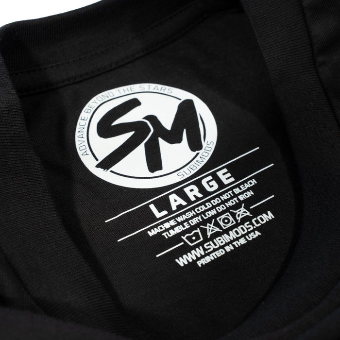 Subimods Official "Driftspec" Short Sleeve Shirt Black - SM-3109-S - Subimods.com
