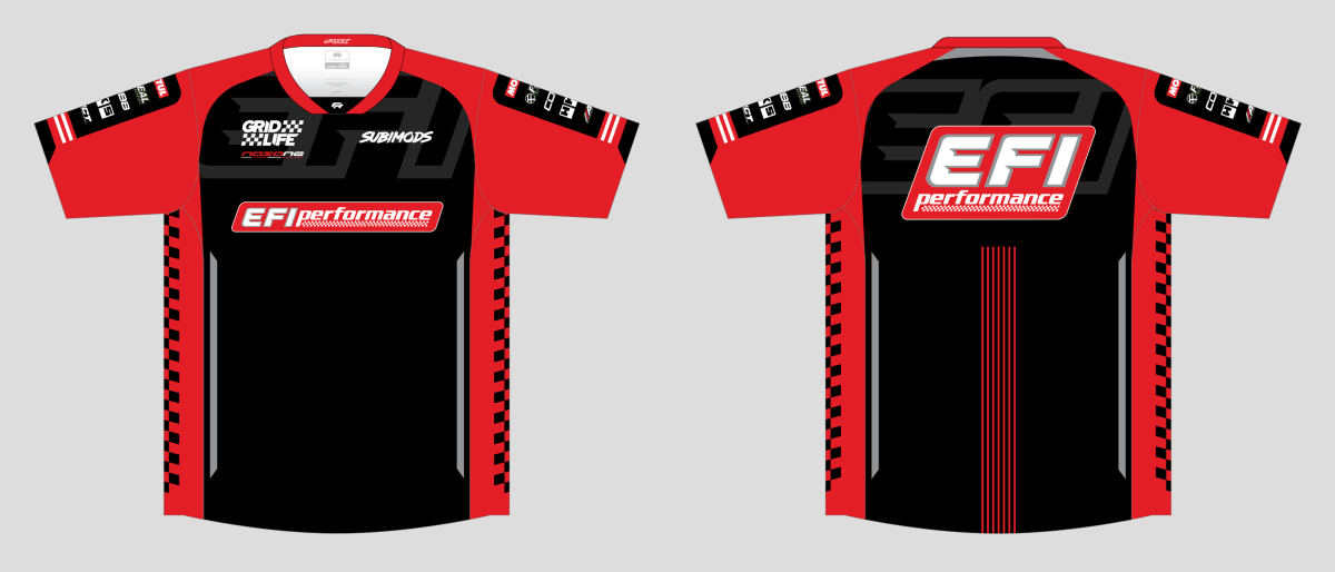 Subimods Official "EFI Team" Short Sleeve Shirt - SM-3117-S - Subimods.com