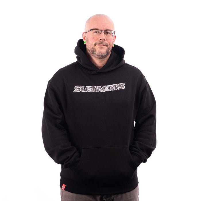 Subimods Official EJ Engine Hooded Sweatshirt Black - SM-2294-S - Subimods.com