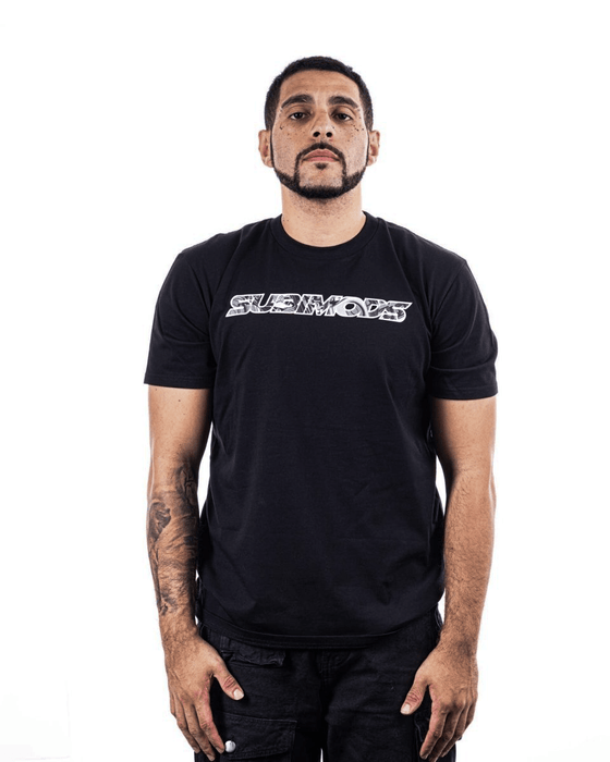 Subimods Official EJ Engine Short Sleeve Shirt Black - SM - 2193 - S - Subimods.com