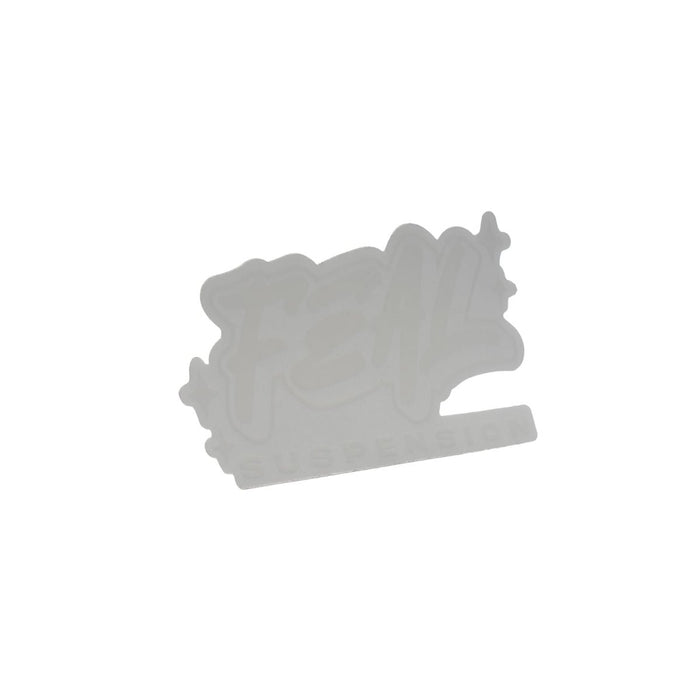 Subimods Official FEAL Race Team Clear Sticker "Ghost" - SM-3068 - Subimods.com