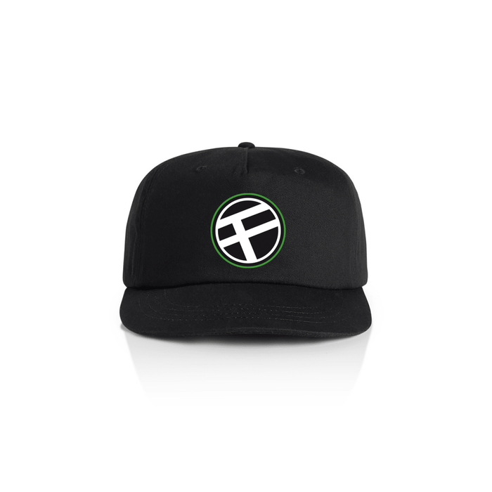 Subimods Official FEAL Race Team Cotton Surf Cap Black "F" - SM-3086 - Subimods.com