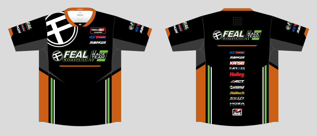 Subimods Official "Feal Race Team" Short Sleeve Shirt - SM-3118-S - Subimods.com