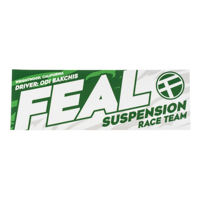Subimods Official FEAL Race Team Slap Sticker "Driver" - SM-3064 - Subimods.com
