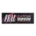 Subimods Official FEAL Race Team Slap Sticker "Midnight" - SM-3063 - Subimods.com