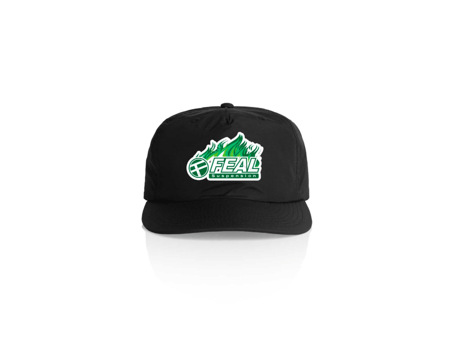 Subimods Official FEAL Race Team Surf Cap Black "Flame" - SM-3076 - Subimods.com