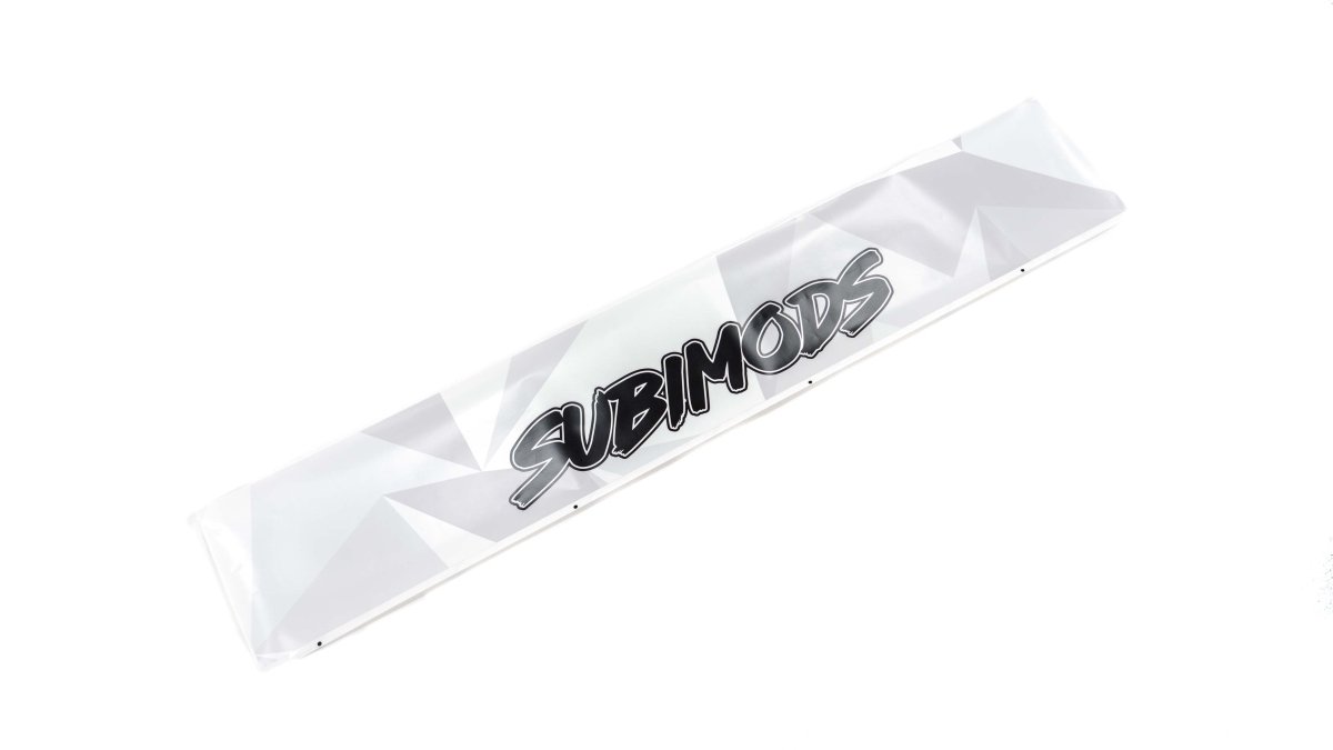 Subimods Official Full Size White Camo Window Banner - SM - 2187 - Subimods.com