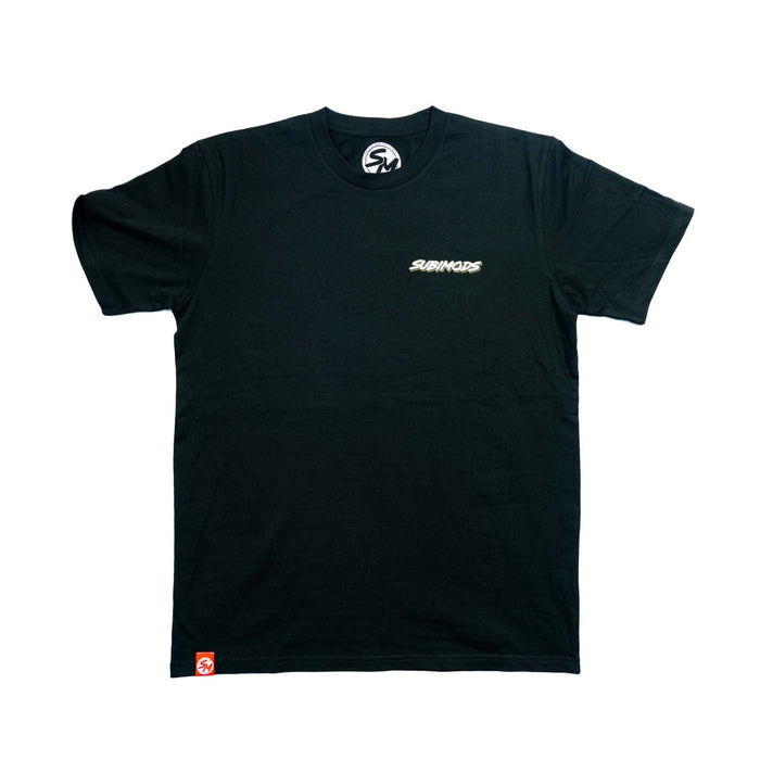 Subimods Official "Golden Skids" Short Sleeve Shirt Black - SM-2299-S - Subimods.com