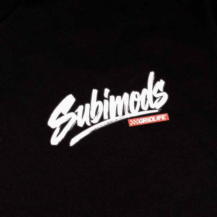 Subimods Official "Gridlife 2026" Short Sleeve Shirt Black - SM-3104-S - Subimods.com