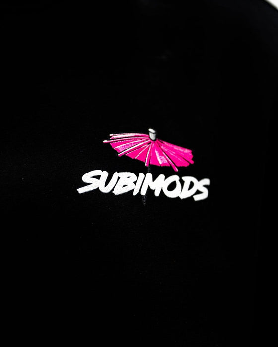 Subimods Official Guilty Pleasures Series "Cool Blue Drink" Hooded Sweatshirt Black - SM - 2071 - S - Subimods.com