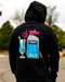 Subimods Official Guilty Pleasures Series "Cool Blue Drink" Hooded Sweatshirt Black - SM - 2071 - S - Subimods.com