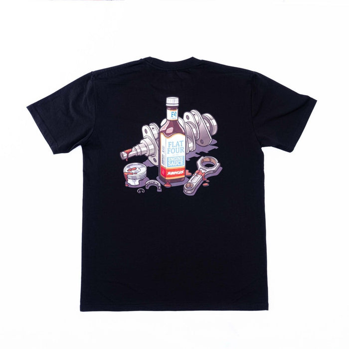 Subimods Official Guilty Pleasures Series "Motor Sauce" Short Sleeve Shirt Black - SM - 2070 - S - Subimods.com