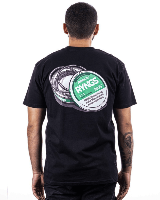 Subimods Official Guilty Pleasures Series "RYNGS" Short Sleeve Shirt Black - SM - 2176 - S - Subimods.com