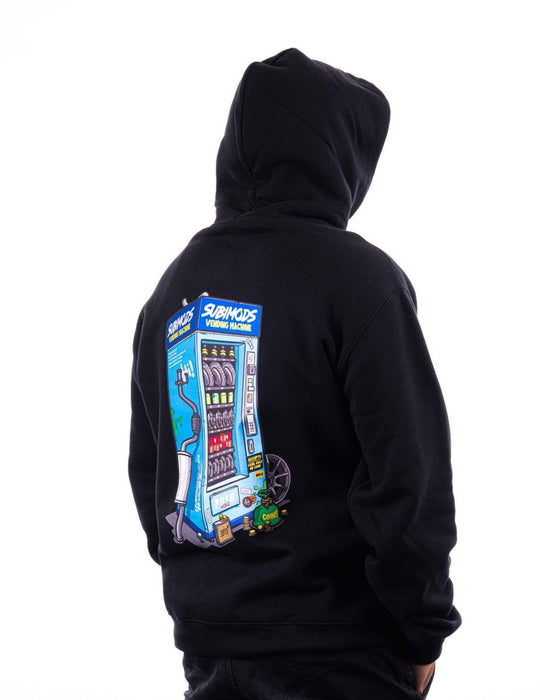 Subimods Official Guilty Pleasures Series "Vending Machine" Hooded Sweatshirt Black - SM - 2182 - S - Subimods.com