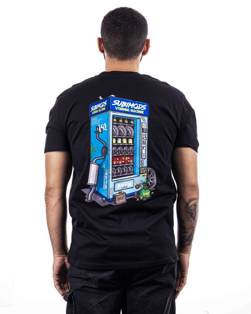 Subimods Official Guilty Pleasures Series "Vending Machine" Short Sleeve Shirt Black - SM - 2183 - S - Subimods.com