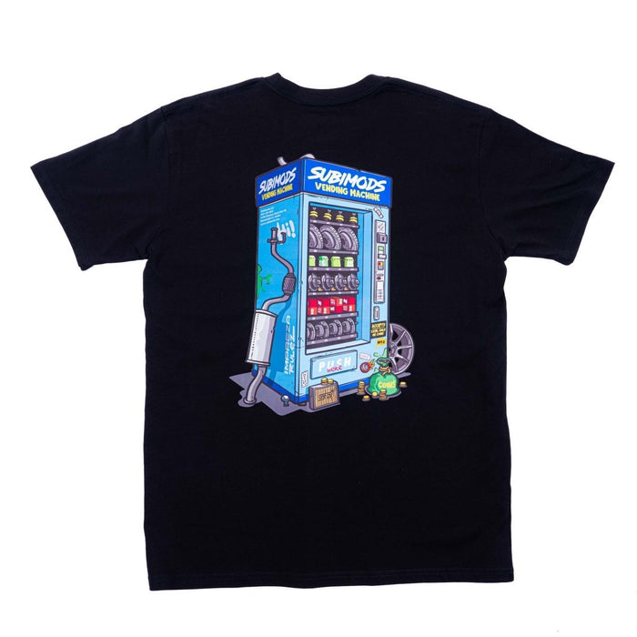 Subimods Official Guilty Pleasures Series "Vending Machine" Short Sleeve Shirt Black - SM - 2183 - S - Subimods.com