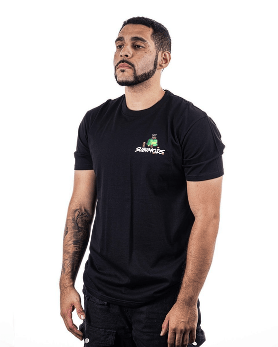 Subimods Official Guilty Pleasures Series "Vending Machine" Short Sleeve Shirt Black - SM - 2183 - S - Subimods.com