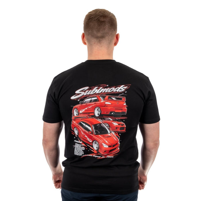 Subimods Official "Hawkeye v2" Short Sleeve Shirt Black - SM-3054-S - Subimods.com