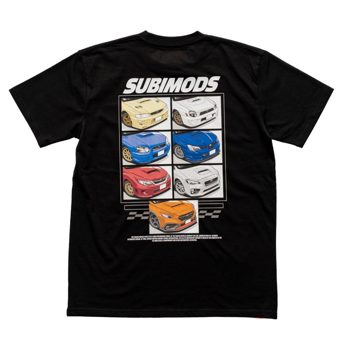 Subimods Official Heritage Generations Short Sleeve Shirt Black - SM-3107-S - Subimods.com