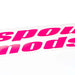 Subimods Official "Italic JDM Style" Transfer Style Sticker Pair Luminous Pink - SM-2170 - Subimods.com
