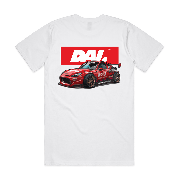 Subimods Official "It's a Red Car" Short Sleeve Shirt White - SM-3115-S - Subimods.com