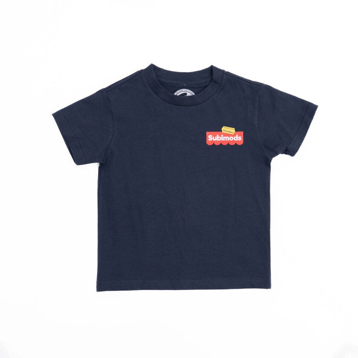 Subimods Official "Lil' Turbo Set" Kids Short Sleeve Shirt Ink Blue - SM-3042-2 - Subimods.com
