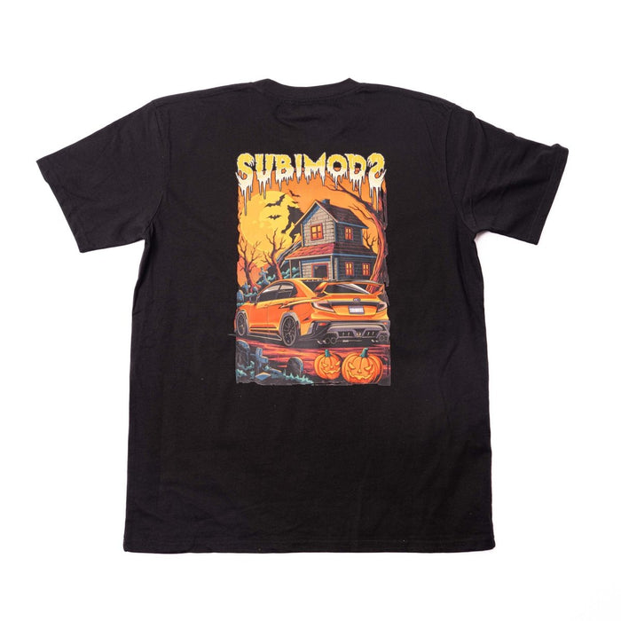 Subimods Official Limited Edition "Spooky Vibes" Short Sleeve Shirt Black - SM-2283-S - Subimods.com