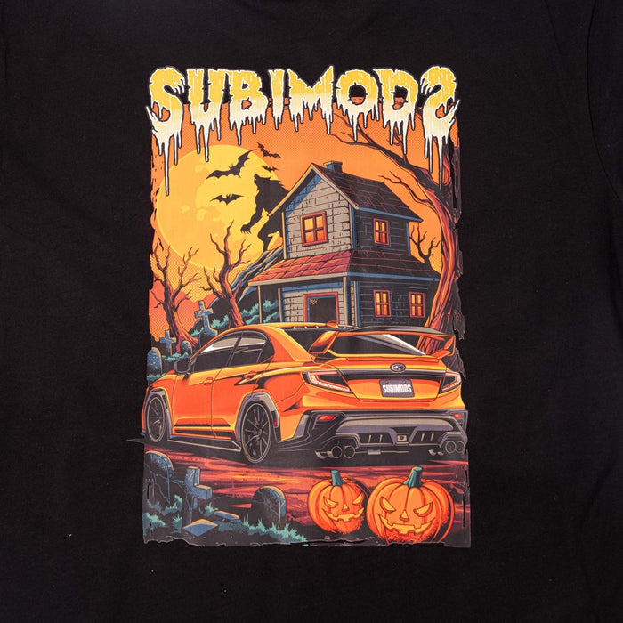 Subimods Official Limited Edition "Spooky Vibes" Short Sleeve Shirt Black - SM-2283-S - Subimods.com