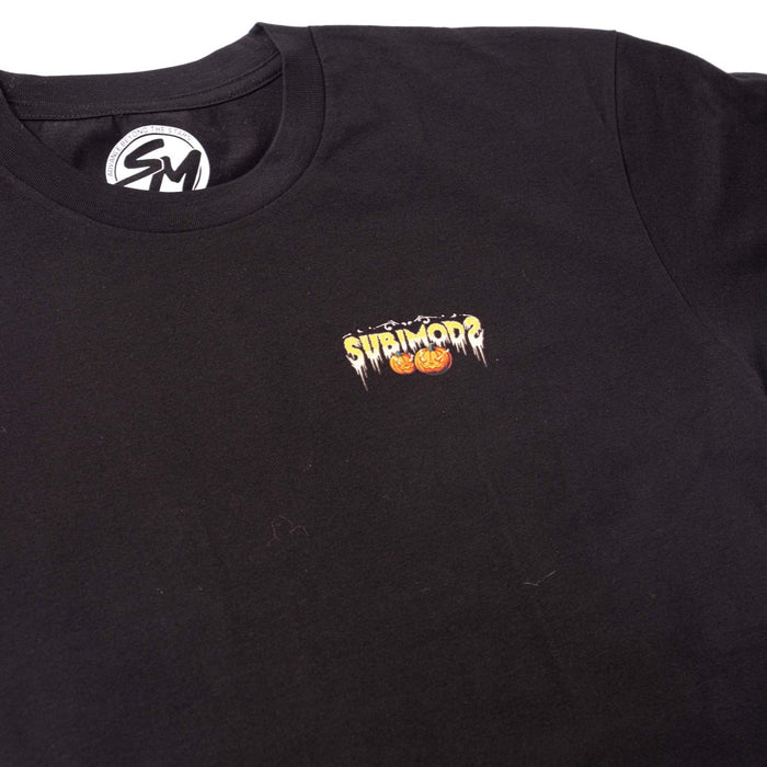 Subimods Official Limited Edition "Spooky Vibes" Short Sleeve Shirt Black - SM-2283-S - Subimods.com