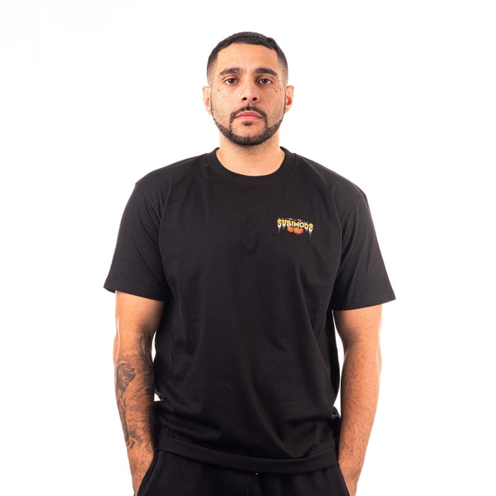 Subimods Official Limited Edition "Spooky Vibes" Short Sleeve Shirt Black - SM-2283-S - Subimods.com