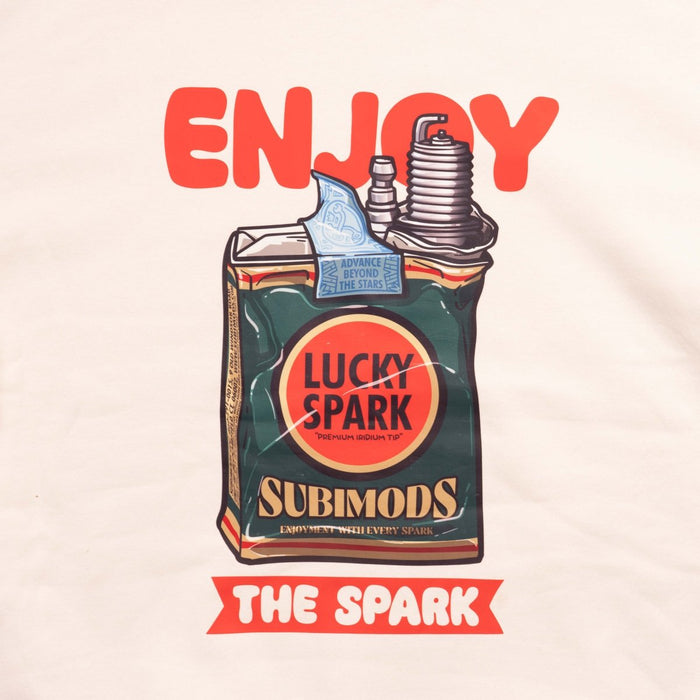 Subimods Official "Lucky Spark" Hooded Sweatshirt Bone - SM-2292-S - Subimods.com